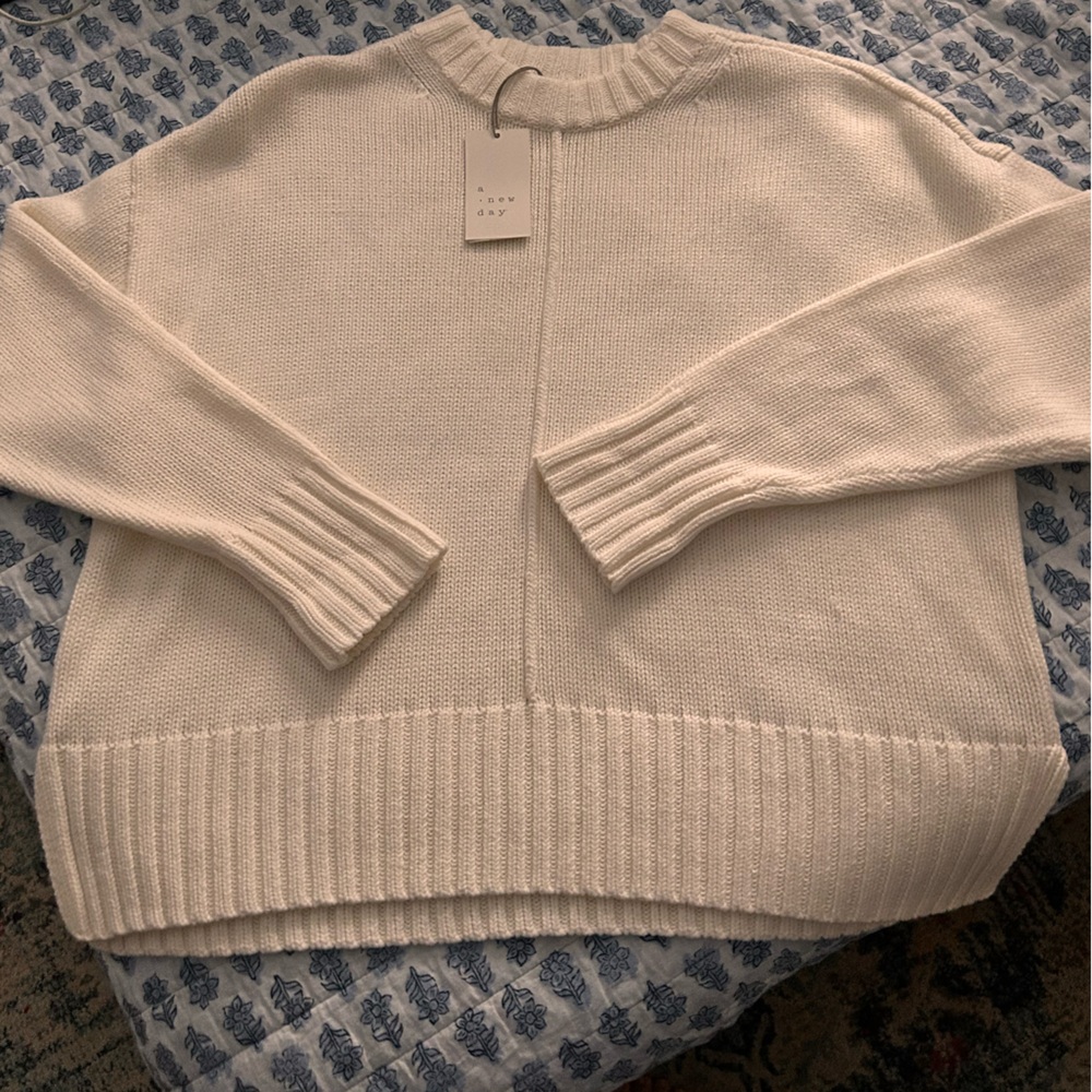 Cozy cream sweater
